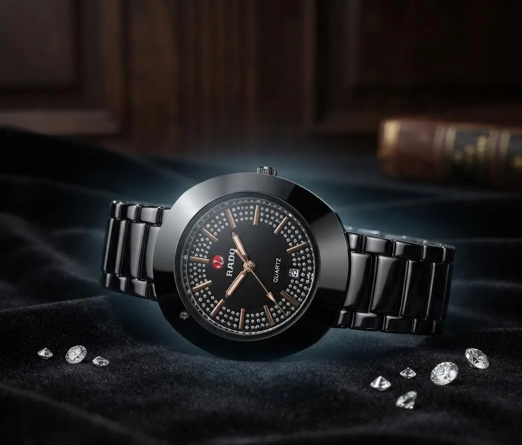 RADO Black Quartz Watch