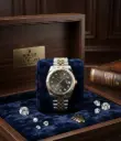ROLEX Black Dial Two-Tone Quartz Watch